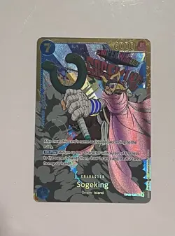 One Piece Sogeking OP03-122 SEC Secret Rare Pillar of Strengths - Image 1