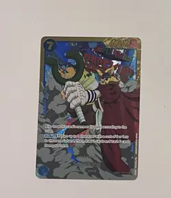 One Piece Sogeking OP03-122 SEC Secret Rare Pillar of Strengths - Image 2