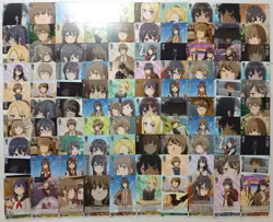 Lot of 100 Weiss Weiβ Schwarz Rascal Does Not Dream of Bunny Girl Senpai set - Image 1