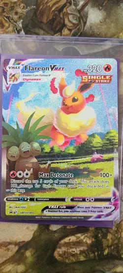 Flareon VMAX SWSH180 SWSH: Sword & Shield Promo Cards Holo - Image 1