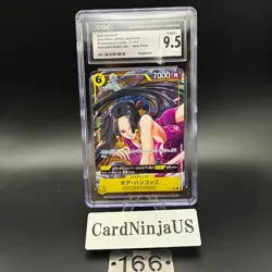 CGC MINT+ 9.5 Boa Hancock P-115 Promo Card V JUMP Limited One Piece Card game - Image 1