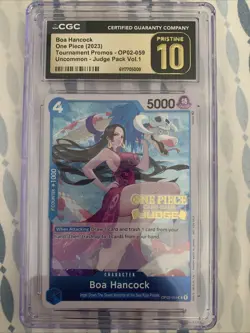 Boa Hancock (Judge) OP02-059 One Piece Promotion Cards Foil - Image 1