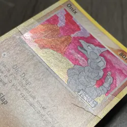 POKEMON ONIX #65/115 - REVERSE HOLO COMMON - UNSEEN FORCES - 80HP TCG CARD - Image 3