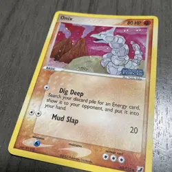 POKEMON ONIX #65/115 - REVERSE HOLO COMMON - UNSEEN FORCES - 80HP TCG CARD - Image 5