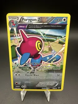 Pokemon Porygon-Z 67/98 Reverse Holo Rare XY Ancient Origins Card - Image 1