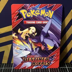 Pokemon Trainer Tips Card || Destined Rivals || Cynthia’s Garchomp - Image 1