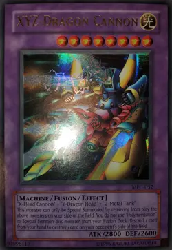 XYZ-Dragon Cannon MFC-052 Ultra Rare Unlimited Vintage YuGiOh Card LP - Image 1