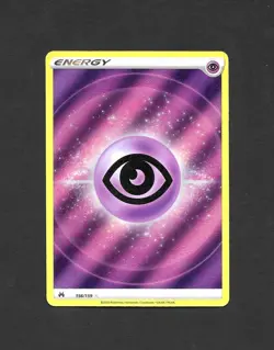 Psychic Energy 156/159 (Texture Full Art) - Crown Zenith Rare Pokemon Card TCG - Image 1