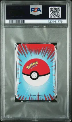 1999 BICYCLE POKEMON MINI PLAYING CARDS RED DECK VAPOREON PSA 10 - Image 2