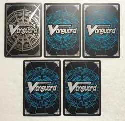 Lot of 5 Japanese Cardfight!! Vanguard RR Card Set - Image 2