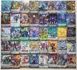 Lot of 40 Japanese Cardfight!! Vanguard Rare Card Set - Image 1