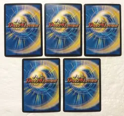 Lot of 5 Japanese Duel Masters Trading Card Game VR Card Set - Image 2