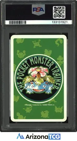 Pokemon 1996 Victreebel 071 King Of Diamonds Green Playing Card Japanese PSA 10 - Image 2