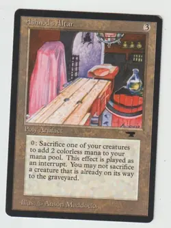 MAGIC THE GATHERING ASHNOD'S ALTER ANTIQUITIES EDITION MINT/NEAR MINT - Image 1