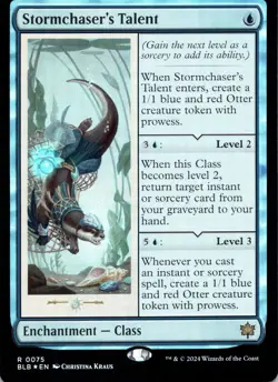 Stormchaser's Talent FOIL Bloomburrow Magic MTG NM - Image 1