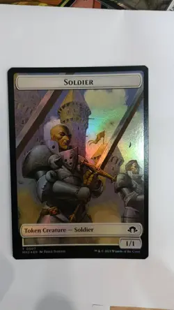 MTG MH3 FOIL TOKEN SOLDIER 007/ PHYREXIAN GERM 0016 - Image 2