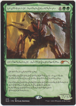 1x Phyrexian Vorinclex, Voice of Hunger MTG Secret Lair Lightly Played - Image 1