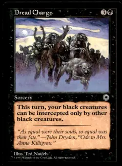 Dread Charge LP Light Play Portal MTG [6547] - Image 1