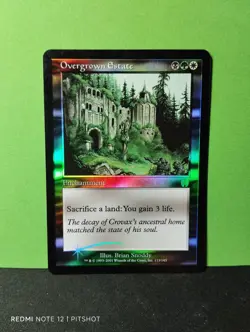 FOIL Overgrown Estate / Zugewachsener Landsitz - MTG Magic - Image 1