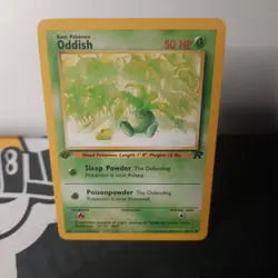Oddish - 63/82 1st Edition Team Rocket Regular - LP - VINTAGE - POKEMON TCG - Image 1