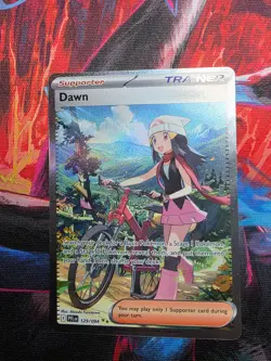Pokemon TCG Dawn SIR Full Art Trainer- 129/094 - ME02: Phantasmal Flames (PFL) - Image 1