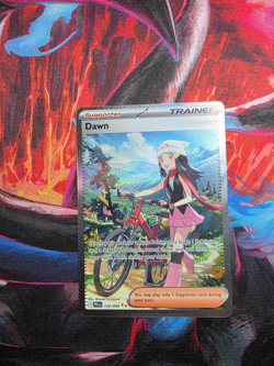 Pokemon TCG Dawn SIR Full Art Trainer- 129/094 - ME02: Phantasmal Flames (PFL) - Image 3