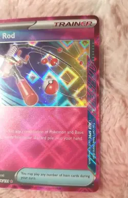 Pokemon TCG: Max Rod 116/131 Scarlet & Violet Prismatic Evolutions ACE Spec Rare - Image 3