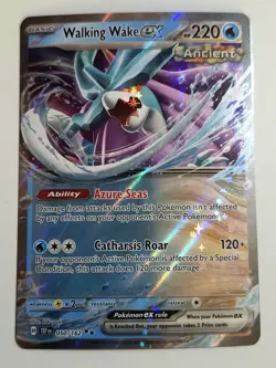 Pokemon SET of (6) ▪Lightning/Water Types▪Alolan Golem GX▪Walking Wake ex▪ - Image 4