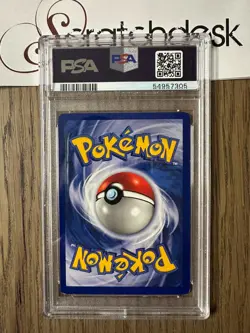 PSA 7 - Pokemon POLIWAG 59/102 - 1st Edition SHADOWLESS BASE SET - NEAR MINT - Image 2