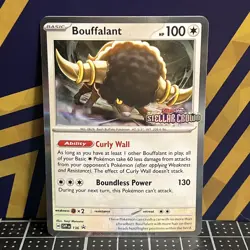 Pokemon TCG || Stellar Crown Black Star Promo || Bouffalant #136 - Image 1