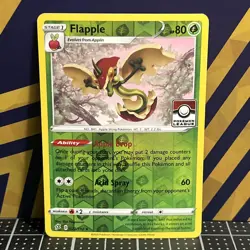 2020 Pokemon TCG || Pokemon League Promo || Flapple #22 - Image 1