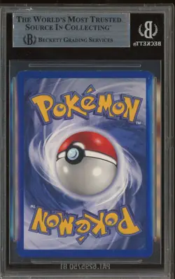 1999 Pokemon 1st Edition Thick Stamp #10 Mewtwo Holo R BGS 8 NM-MT - Image 3