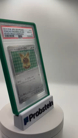 2017 Pokemon Japanese SM Promo #142 Poncho Wearing Eevee PSA 10 GEM MT - Image 2