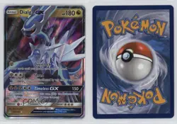 Dialga GX Pokemon Sun & Moon Ultra Prism #100 - Image 3
