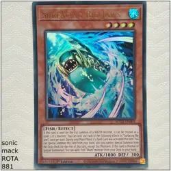 Surfacing Big Jaws - ROTA-EN001 - Ultra Rare 1st Edition Yugioh - Image 1