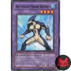Yugioh Neo-Spacian Marine Dolphin TAEV-EN040 Common 1st Edition NM - Image 1