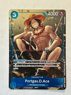 Portgas.D.Ace (Tin Pack Set Vol. 2) P-074 One Piece Promotion Cards Foil - Image 1