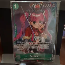 Perona OP09-034 Rare Foil One Piece Promotion Cards Illustration Box Vol.4 - Image 1