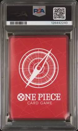 2025 ONE PIECE PROMOS DODGERS X ONE PIECE NIGHT #010 MONKEY D. LUFFY PSA 9 - Image 2