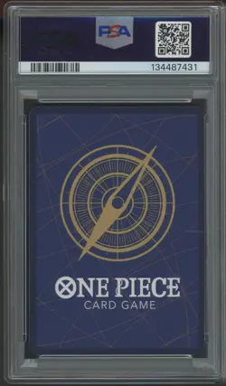 2025 One Piece OP11 EN Manga Alternate Art #118 Monkey D. Luffy PSA 10 GEM MINT - Image 3