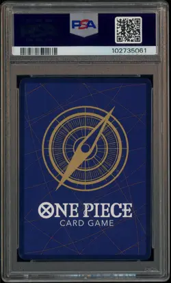 2024 One Piece OP09 En Manga Alternate Art #119 Monkey D. Luffy PSA 10 GEM MINT - Image 3