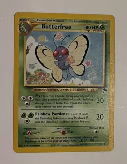 Pokemon TCG Southern Islands Butterfree Card 9/18 - Image 4
