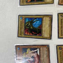 1996 Vintage Yu Gi Oh Card Lot Of 6 Vintage 1st Edition Ungraded Mixed - Image 3