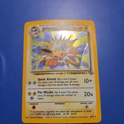 Pokemon Jolteon Jungle Holo Rare 4/64 70HP Stage 1 Card Nintendo Pokemon TCG - Image 1