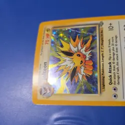 Pokemon Jolteon Jungle Holo Rare 4/64 70HP Stage 1 Card Nintendo Pokemon TCG - Image 3