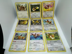 Pokemon Collection Eevee Pokemon Card Lot! Vintage - Image 1