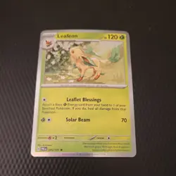 Leafeon 5/131 Holo Rare Pokemon SV Prismatic Evolutions Pokemon Card - Image 1