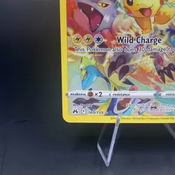 Pokemon Pikachu TCG Full Art Secret Rare Holo Card Crown Zenith 160/159 NM - Image 5