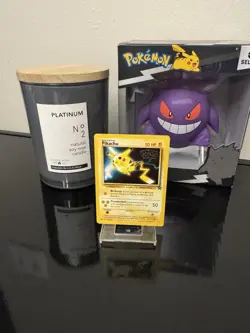 Pikachu #4 - LP - The First Movie Black Star Promo Card 1999 - Pokemon TCG - Image 1