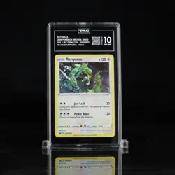 Rayquaza SWSH029 SWSH: Sword & Shield Promo Cards Holo TAG Gem Mint 10 - Image 1